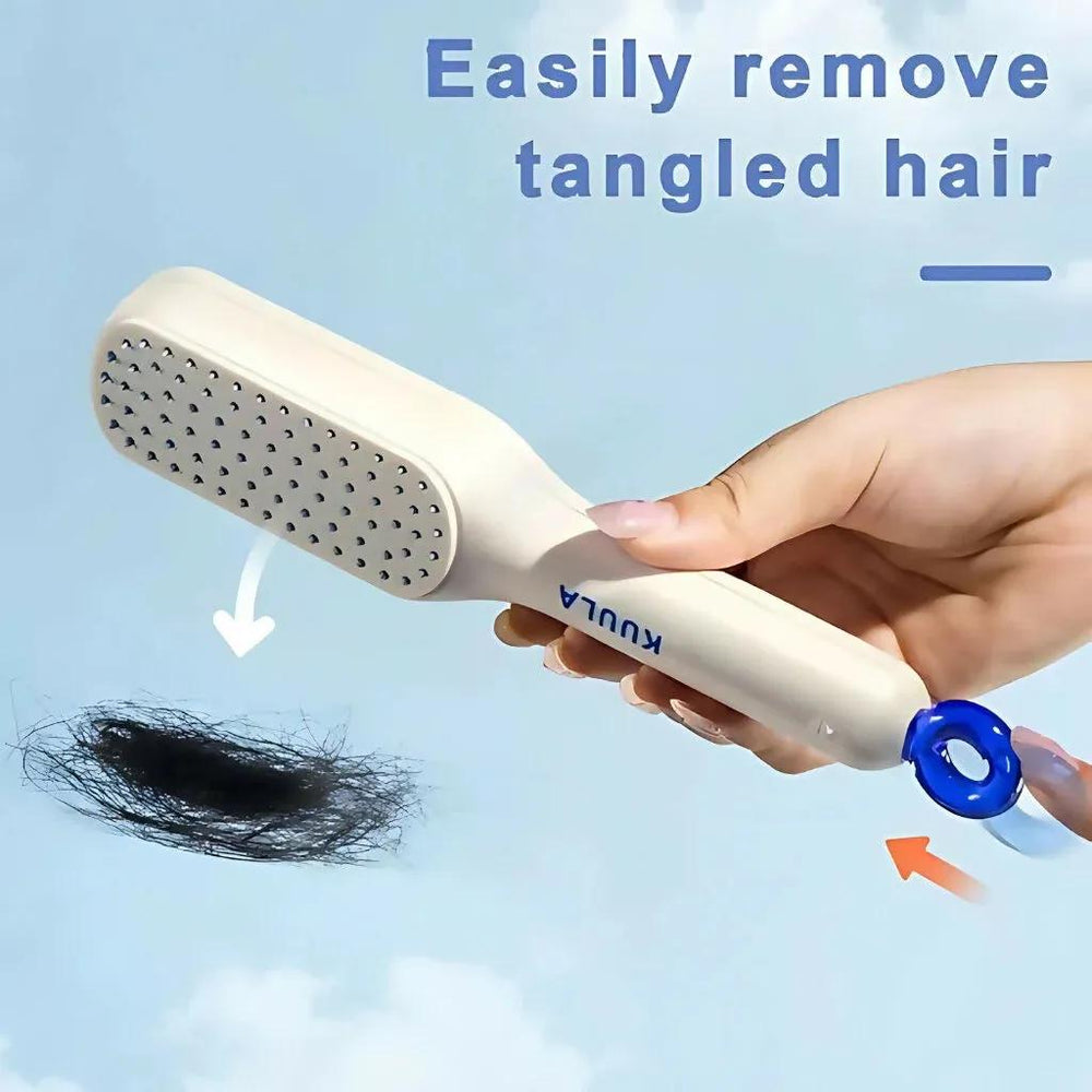 Anti static telescopic comb - easily remove tangled hair
